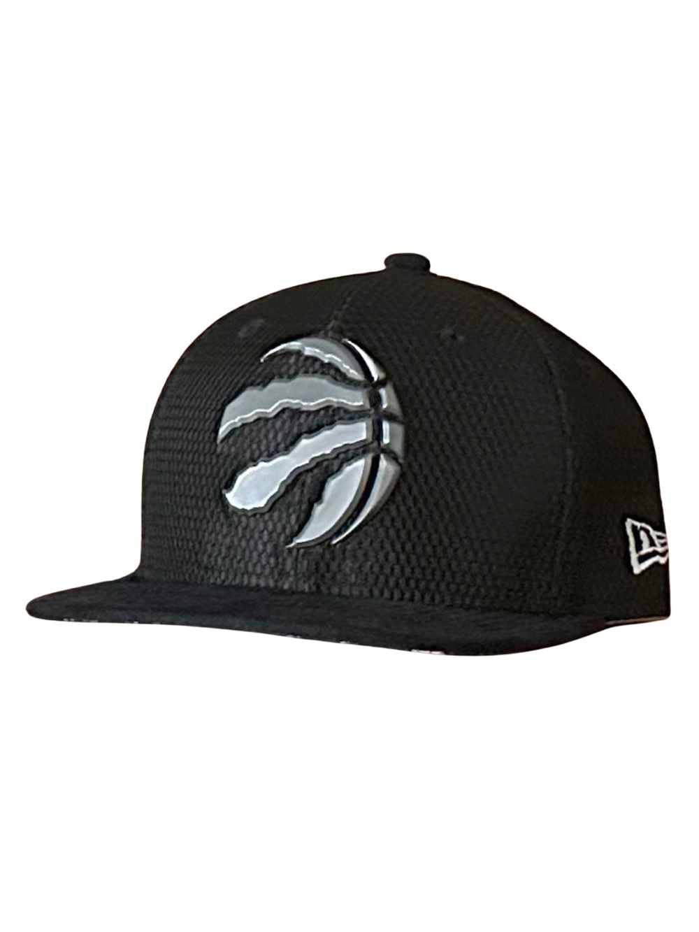 New Era 9FIFTY Toronto Raptors Youth Snapback Hat 2017 NBA On Court Metallic